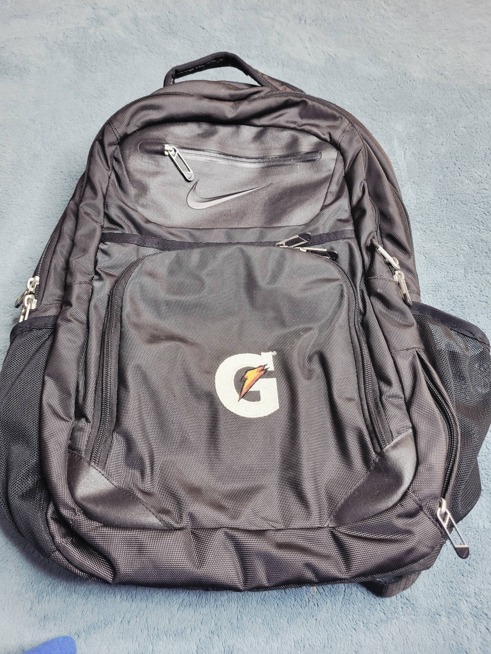 RARE VTG Nike Golf x Gatorade Player Issued Max Air Backpack Plaid Inside